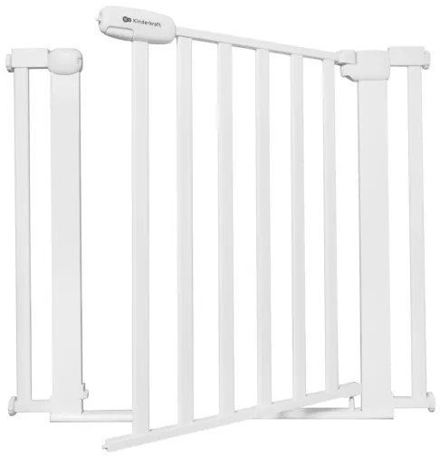 Barieră de siguranță KINDERKRAFT LOCK&GO 75-103 cm alb