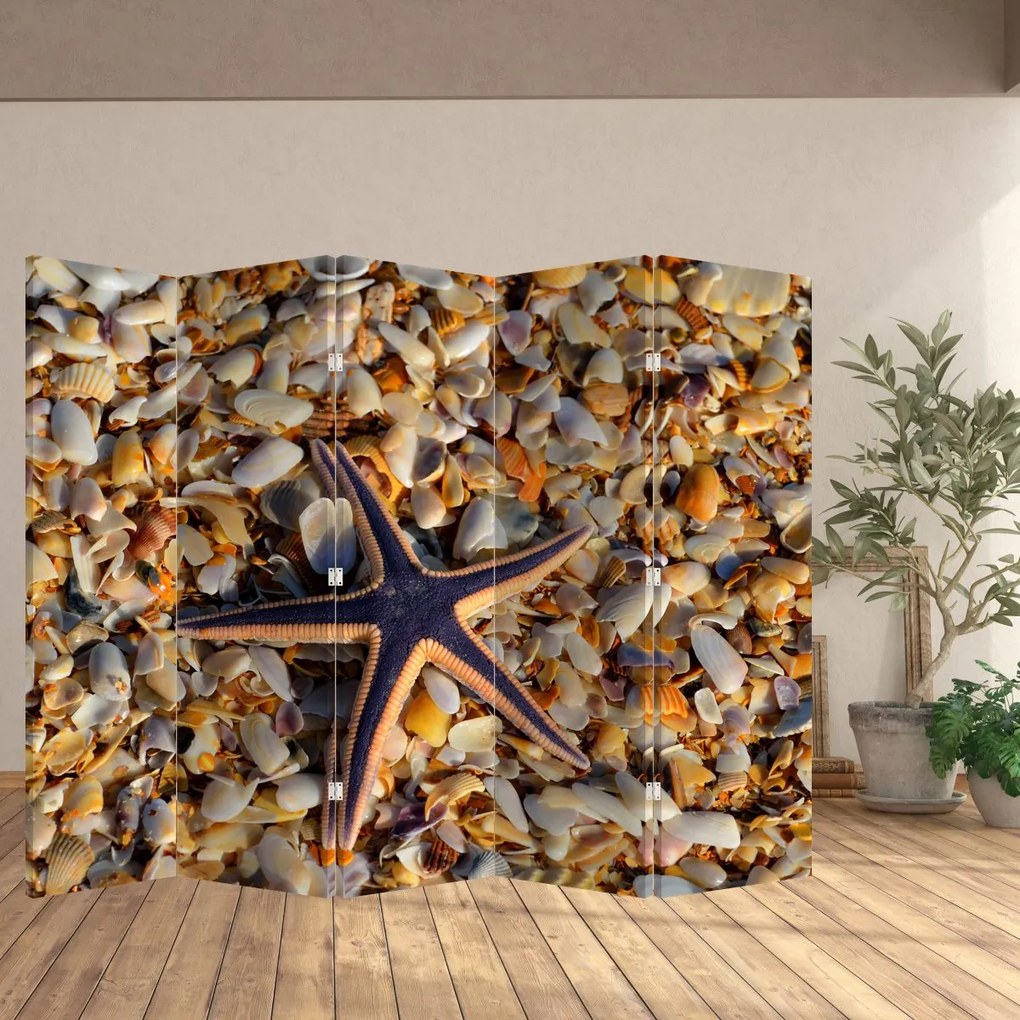 Paravan - Stea de mare (210x170 cm)