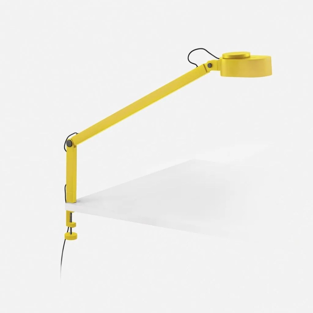 Veioza LED dimabila / Lampa de birou design ultra-modern INVITING galbena