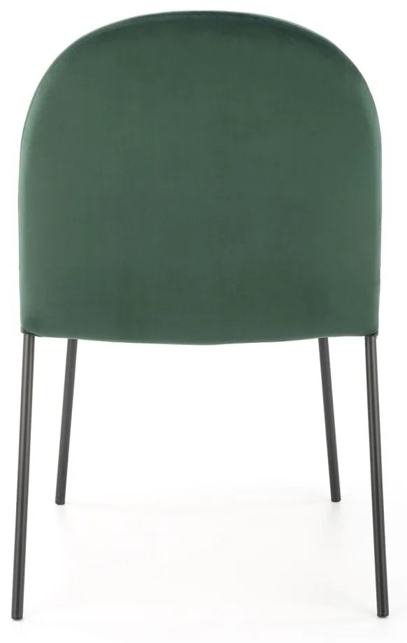 Scaun K443 Velvet Verde – l50 x A58 x H84 cm