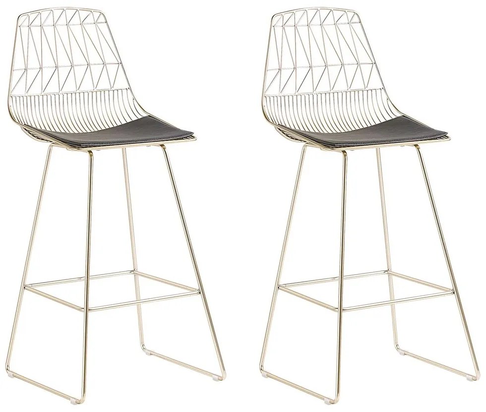 Set scaune tip bar 2buc. Pesto (auriu). 1010033