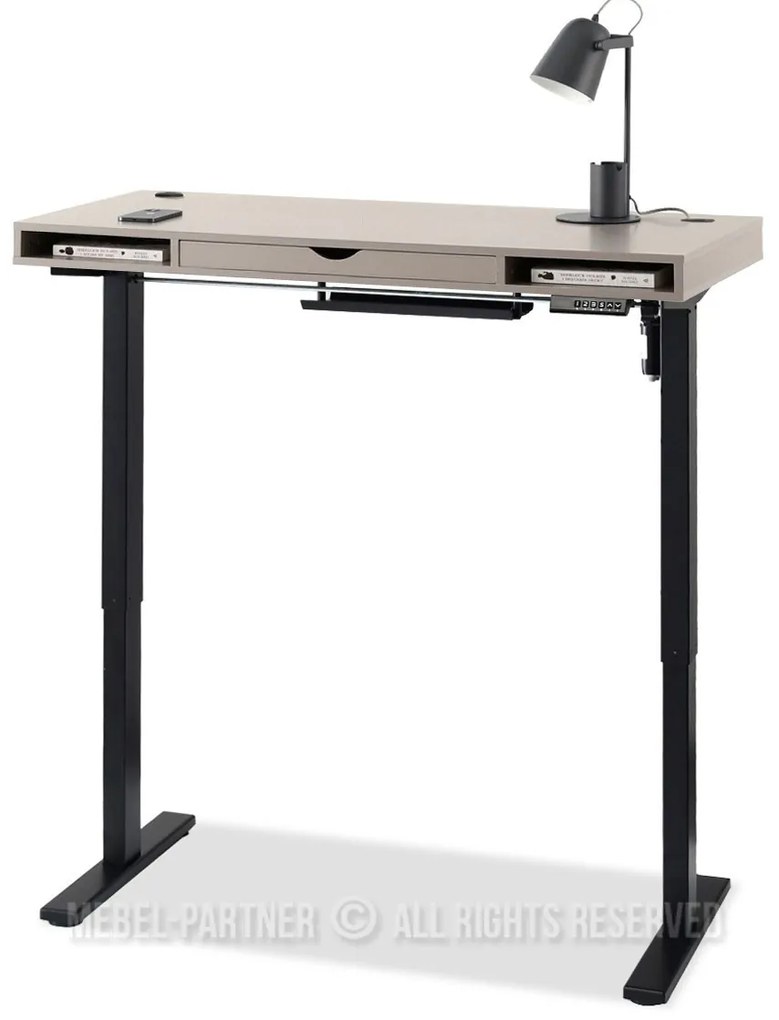 Masă PC Osto 120 (bej + negru). 1109823