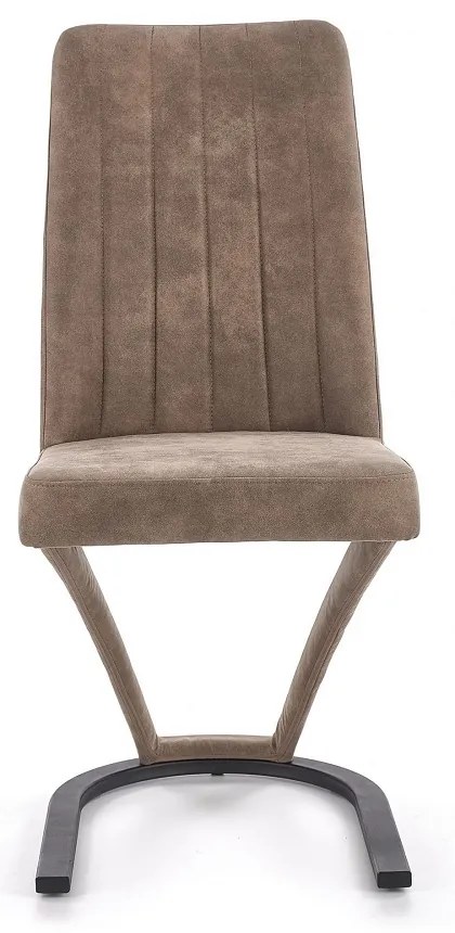 Scaun de bucaterie Reginald, maro