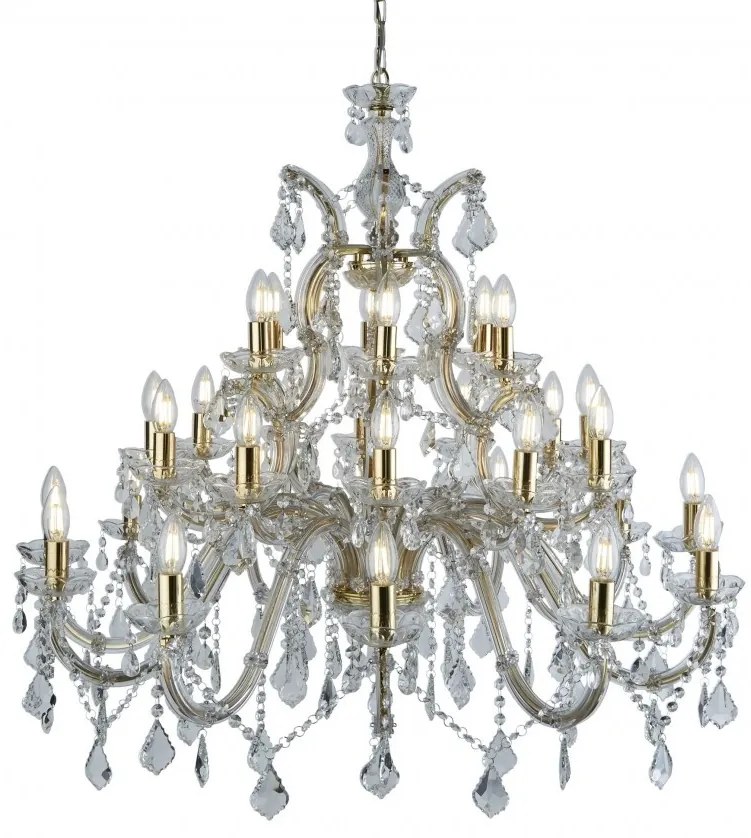 Candelabru XXL casa scarii design clasic Marie Theresea 30L 1214-30 SRT