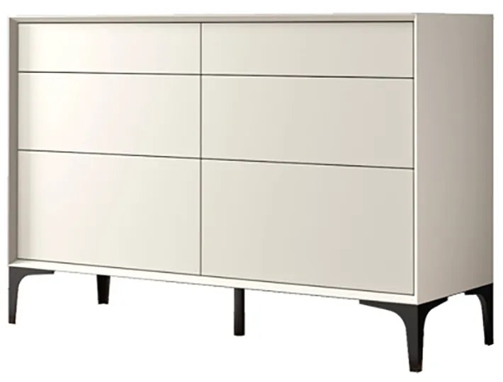 Comodă pentru dormitor alb în stilul minimalist DEPRIMO 31606 by Deprimo