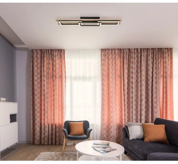 Plafonieră LED dimabilă Globo 67266D1 ILLA LED/30W/230V + telecomandă