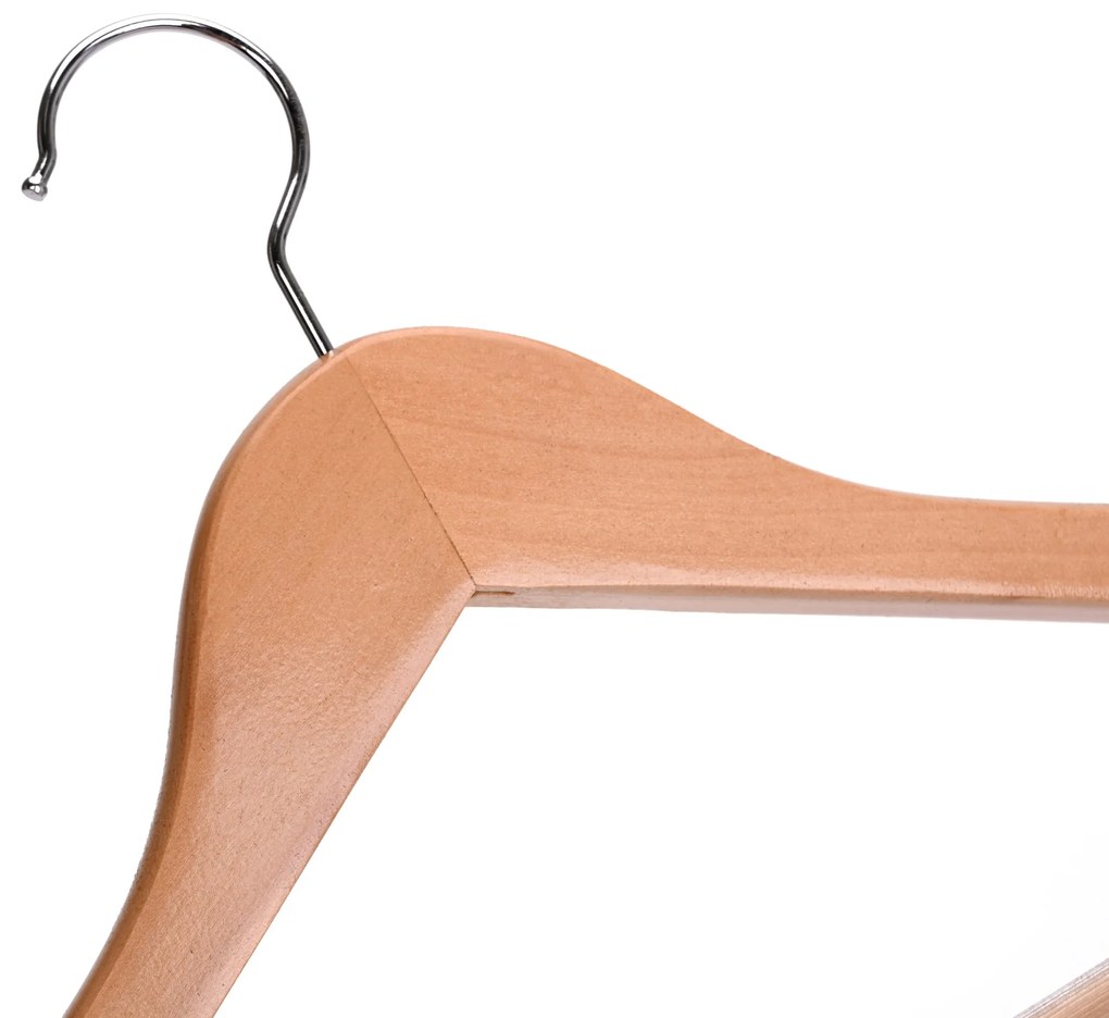 Umerase Haine din Lemn cu Carlig Rotativ, Wood Style, UnicUtil, Natur, UUUM63