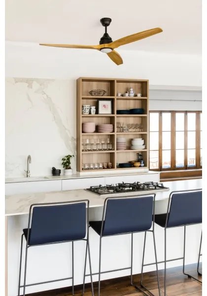 Ventilator LED dimabil FARO 33719DC ALO LED/20W/230V d. 152 cm + telecomandă