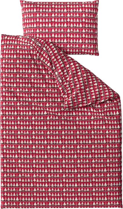 Lenjerie de pat din bumbac BURGUNDY TREES vinove Dimensiune lenjerie de pat: 70 x 90 cm | 140 x 200 cm