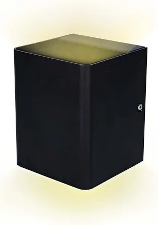 Nedis ZBLOW10RGBW - Lampă LED RGBW pentru exterior, reglabilă, LED/12W/230V, IP65, Wi-Fi Tuya, negru