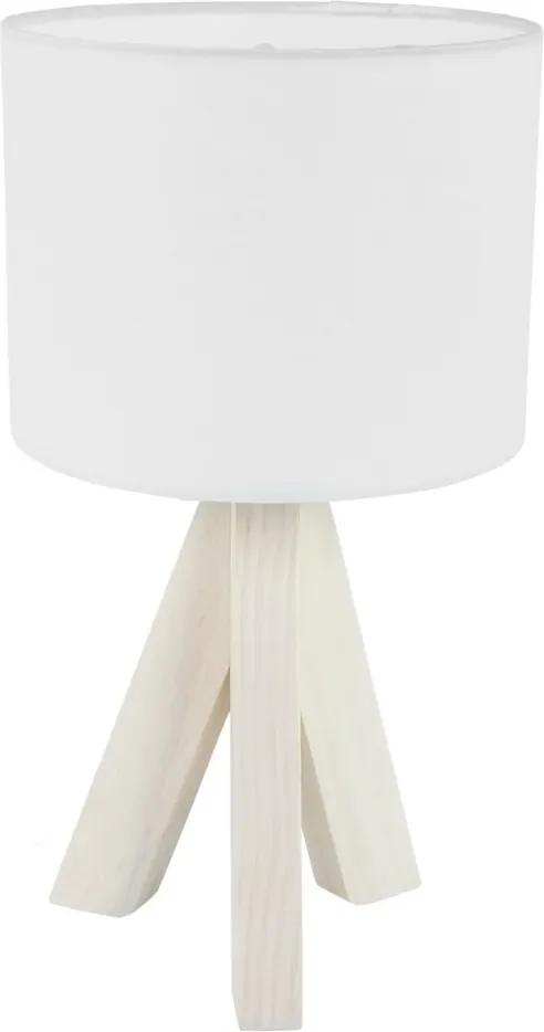 TRIO - Lampă de masă GING 1xE14/40W/230W alb