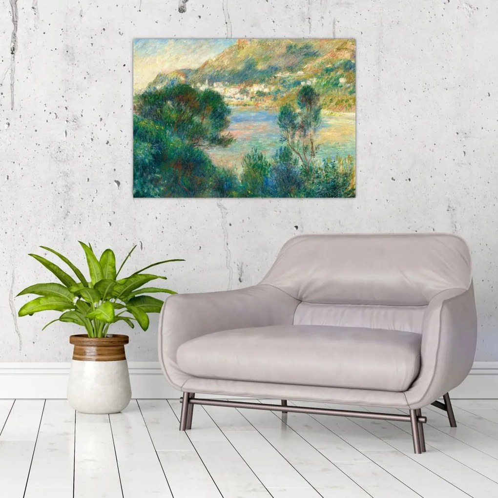 Tablou - Auguste Renoir, View of Monte Carlo from Cap Martin, reproducere (70x50 cm)