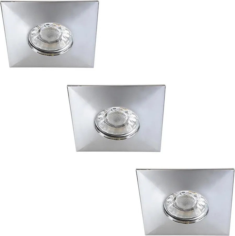 Rabalux 1079 - Set de 3 spoturi LED încastrate pentru baie RANDY 3xLED/4W/230V hr