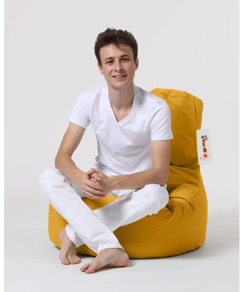 Fotoliu puf Lerna (Galben). Promo -6%. 1101688