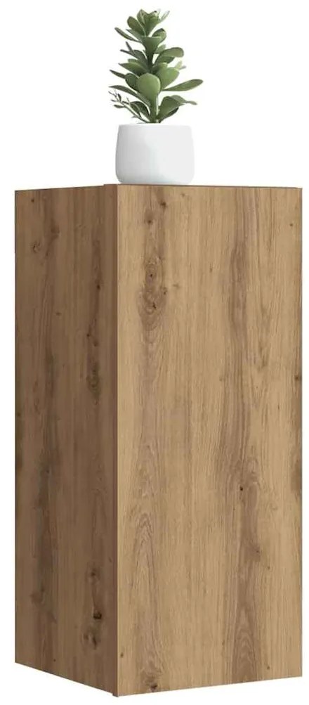 vidaXL Dulapuri TV 2 buc. stejar artizanal 30,5x30x60cm lemn prelucrat