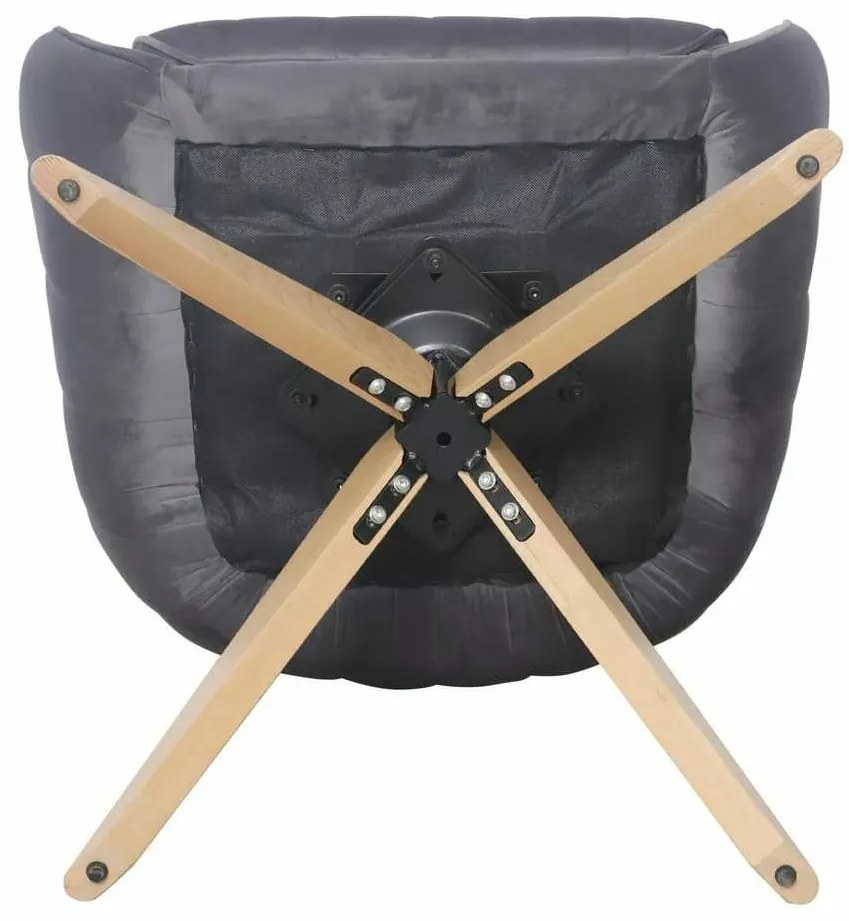 Scaun de bucătărie Azalia D II, crem / stejar