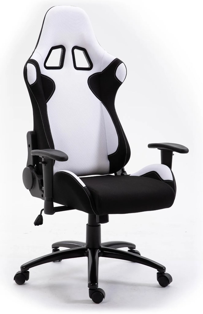 Scaun de birou/ gaming Fainan (alb). 1069102