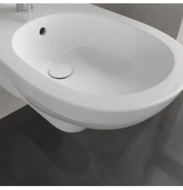 Bideu suspendat, Villeroy&amp;Boch O.novo, 36x56cm, Alb Alpin, 54600001