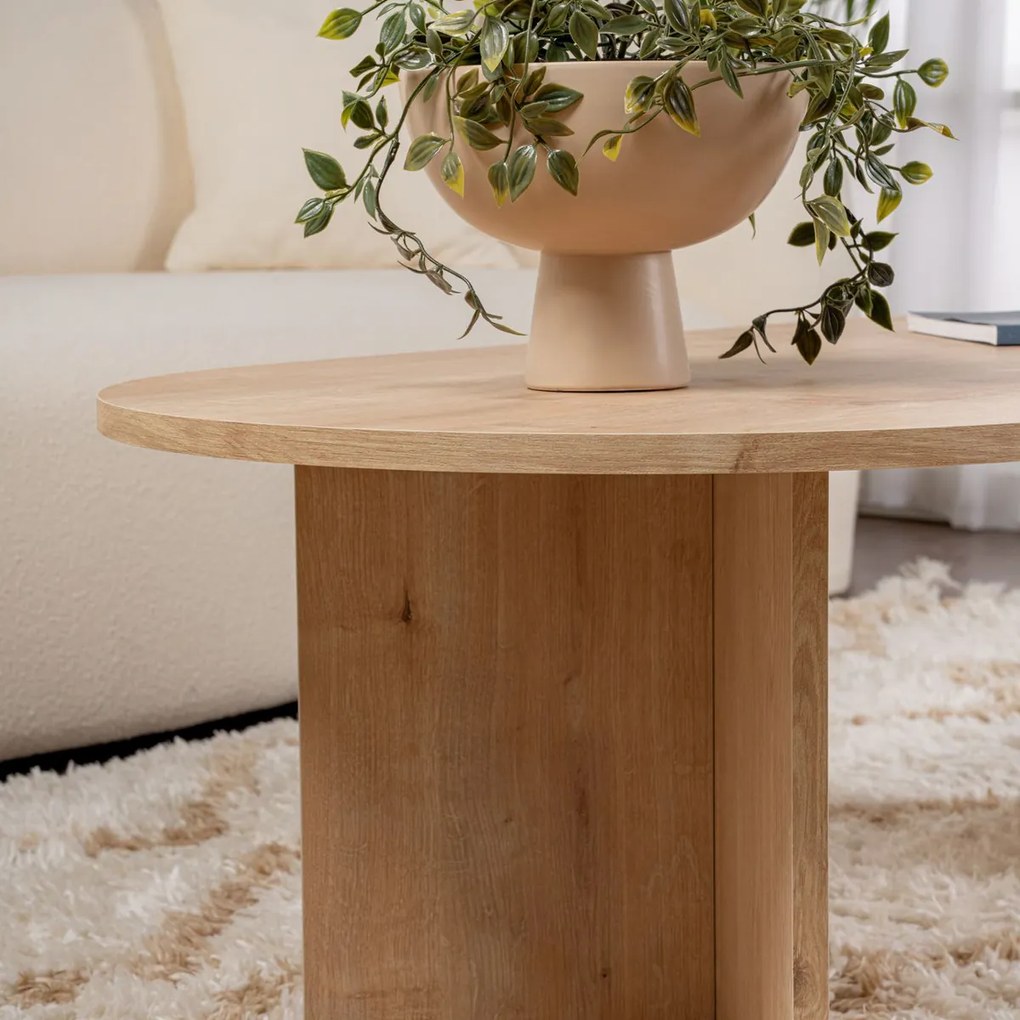 Masă de cafea Sable Sapphire Oak