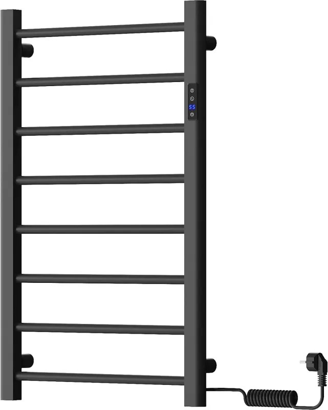 Mexen Oso radiator electric 2în1 de podea 910 x 500 mm, 200 W, negru - W304-0910-500-00-70