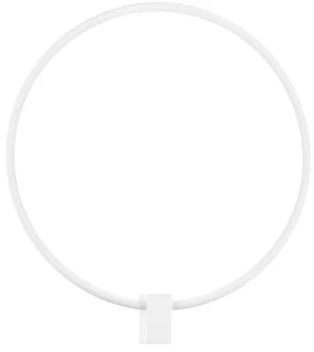 Aplica de perete circulara LED CCT CERCIO 50cm alb