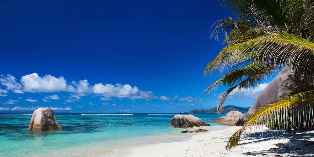 Tablou plaja din Anse Source