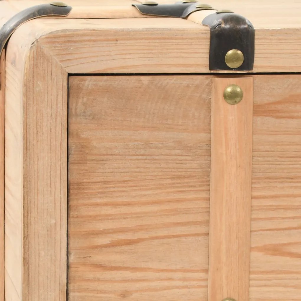 245772 vidaXL Masă consolă Lemn masiv de brad 115x40,5x76 cm