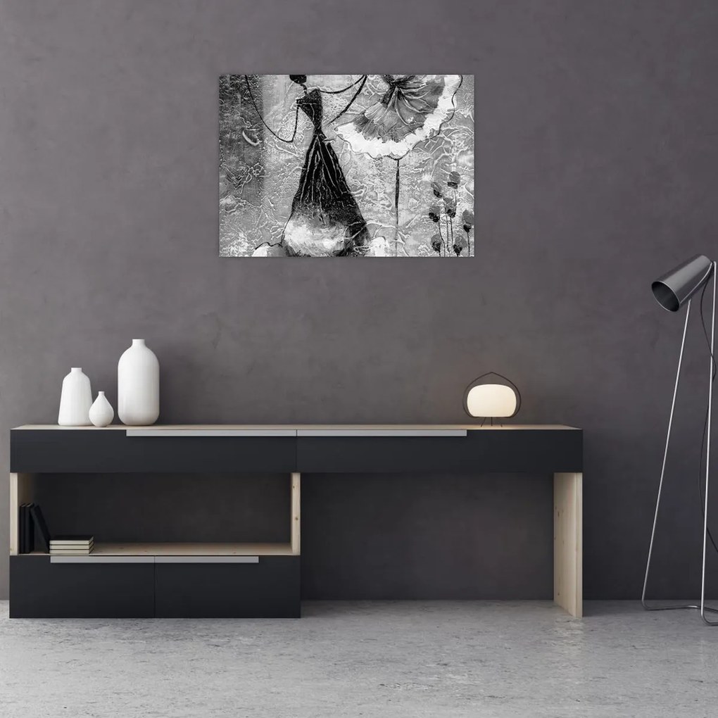 Tablou - Pictură africană (70x50 cm)