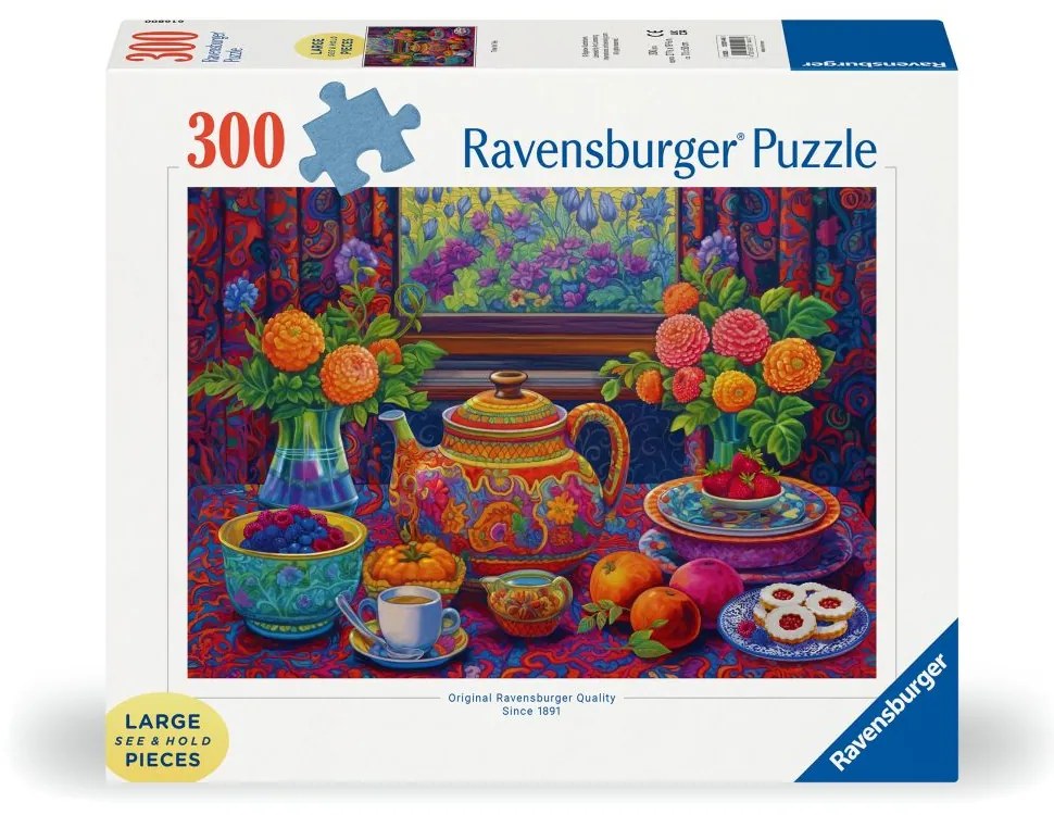 PUZZLE PAUZA DE CEAI 300 PIESE MARI - RAVENSBURGER (RVSPA01446)