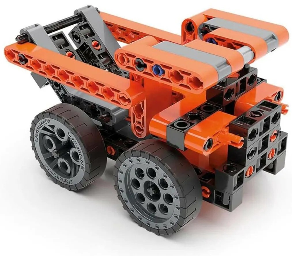 Vehicul Mechanics Set de construcție 10 în 1 Camion Clementoni