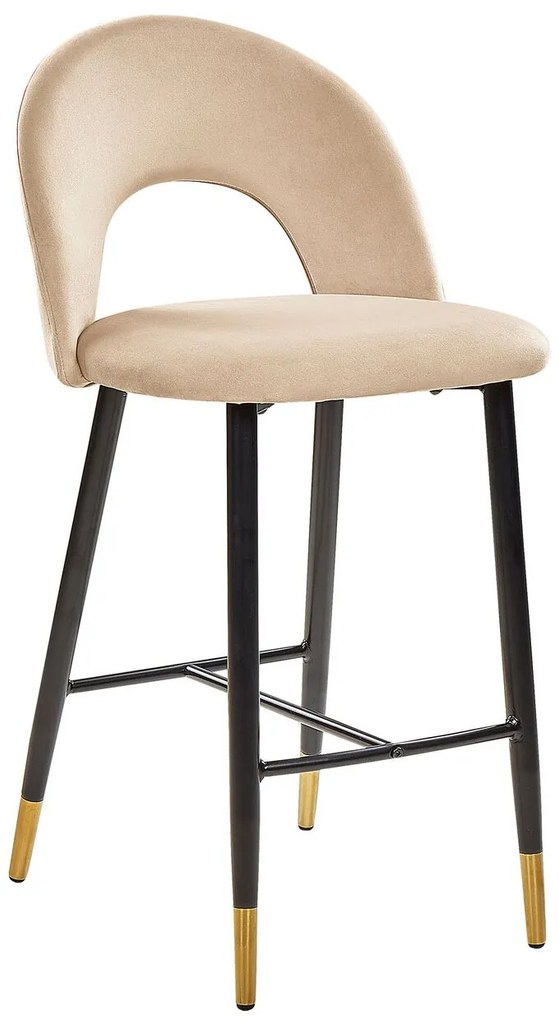 Set 2 buc scaun tip bar Fabian (bej). 1078837
