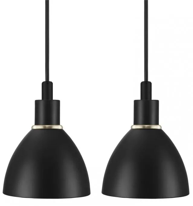 Set de 2 Pendule design modern minimalist Ray negru 63233003 NL