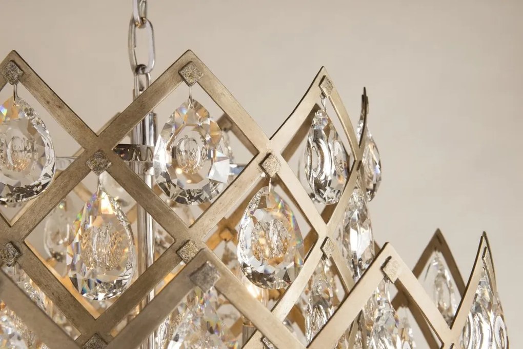 Candelabru LUX design elegant TIARA cu 7 surse de lumina