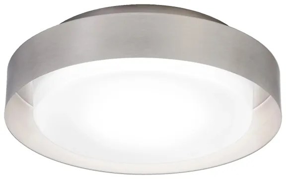 Osram - Plafonieră ORBIS MADRID 2xE27/10W/230V Ø 29 cm crom mat
