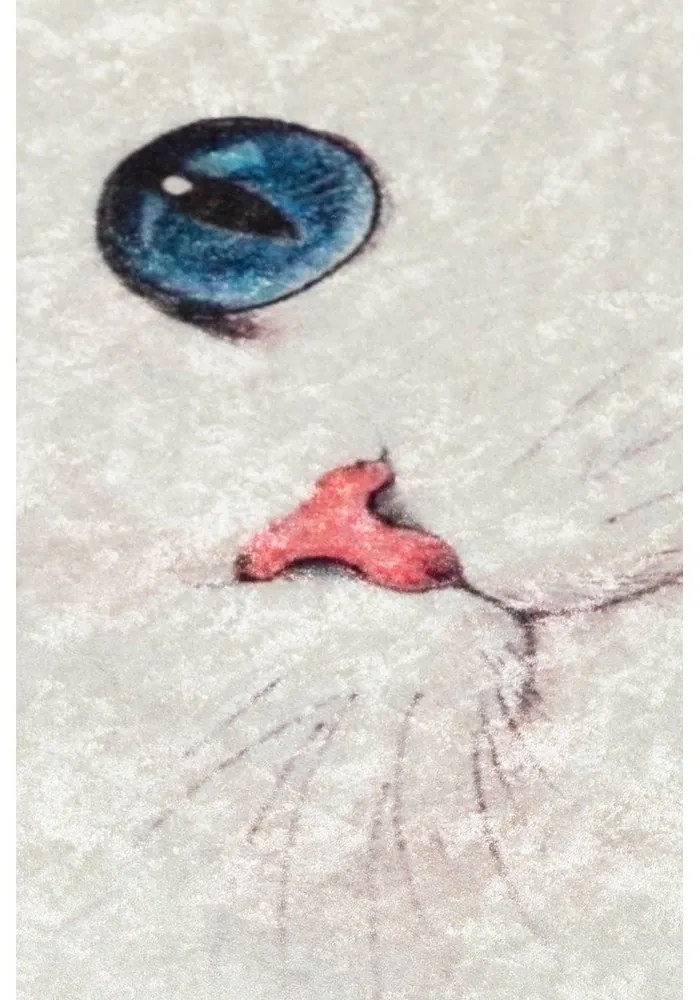 Covoraș de baie crem 40x60 cm Blue Eyes – Foutastic