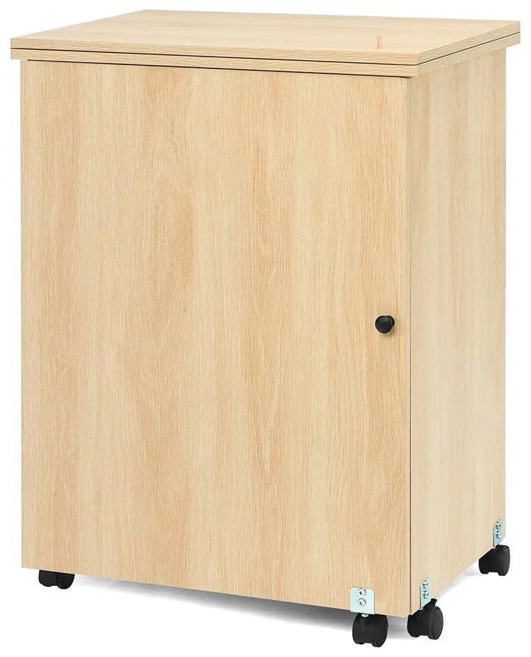 Masă pentru mașină de cusut, natur