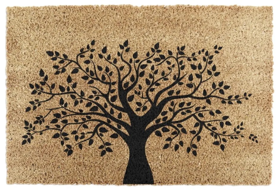 Covoraș de intrare din fibre de nucă de cocos 40x60 cm Tree of Life – Artsy Doormats