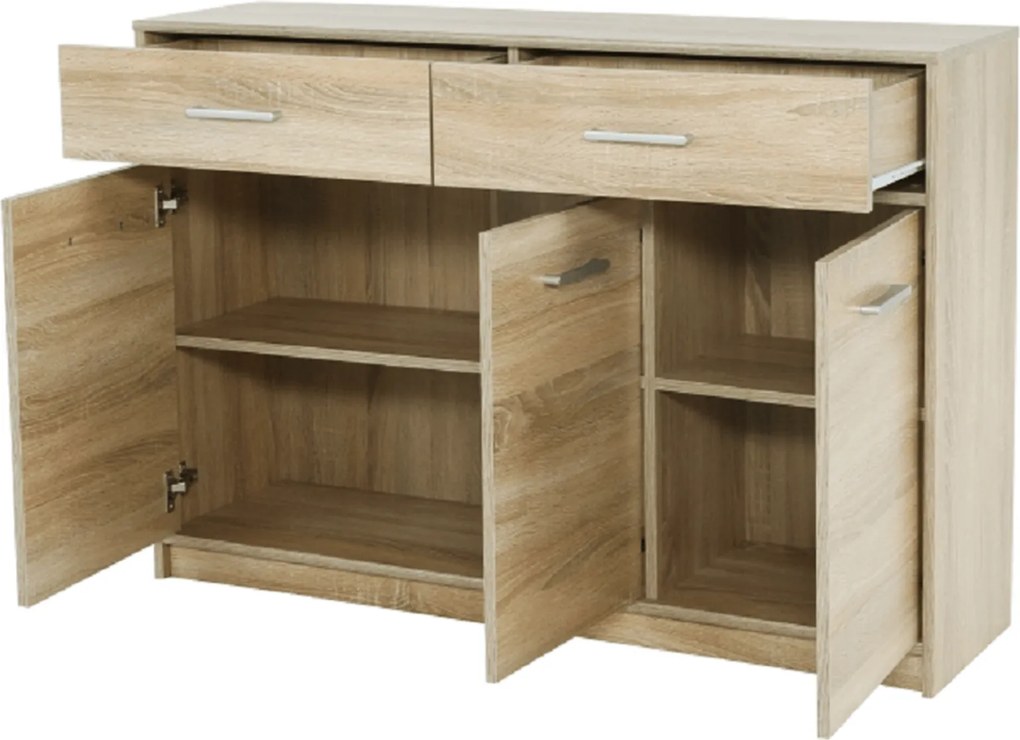 comoda 3D2S, stejar sonoma, TEYO