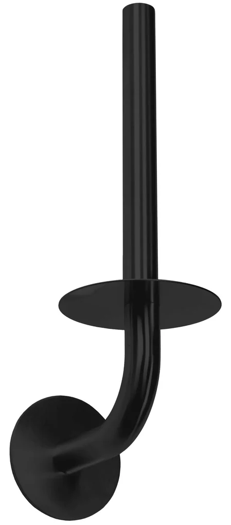 Suport hârtie igienică BLACK 322220A DUO