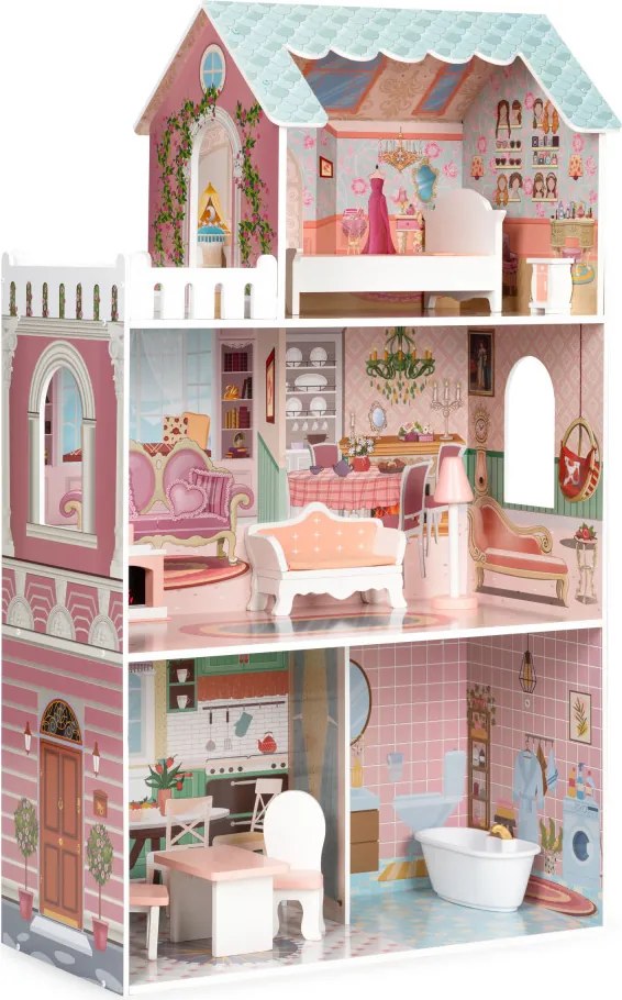 Casa de păpuși Barbie cu mobilier