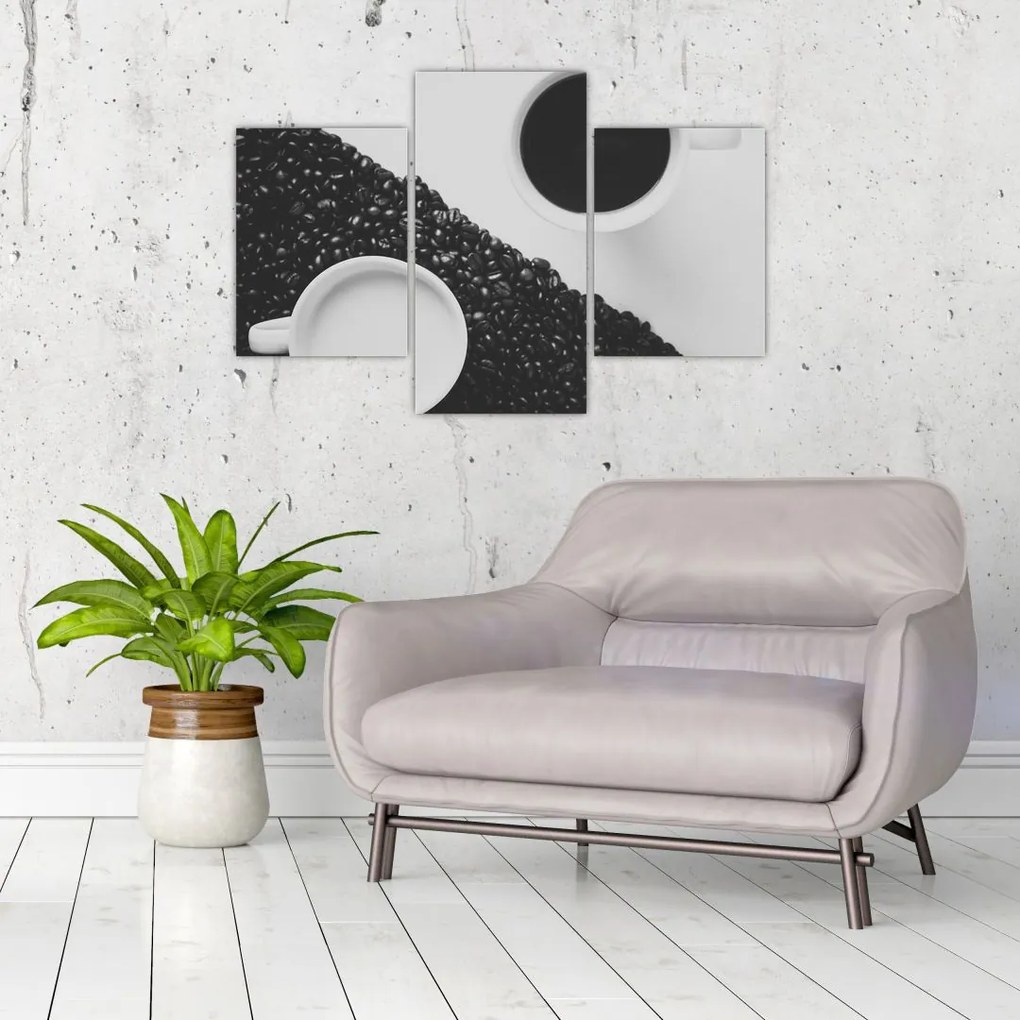 Tablou cu cafea (90x60 cm)