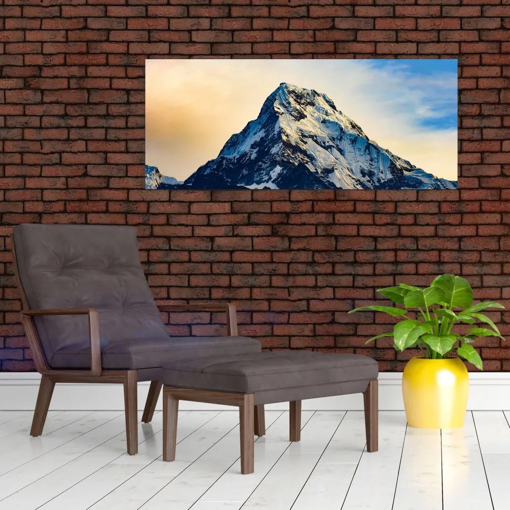 Tablou cu munții înzăpeziți, Nepal (120x50 cm)