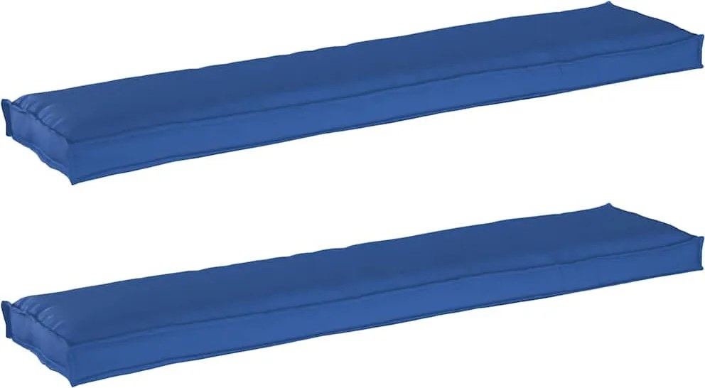 vidaXL Set de perne pentru palet 2 pcs Albastru regal 180 x 40 x 8 cm