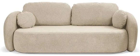 Canapea extensibilă cu 3 locuri OLBIA, bej