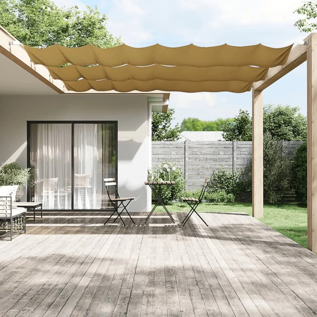 vidaXL Copertină verticală, bej, 60x600 cm, țesătură Oxford
