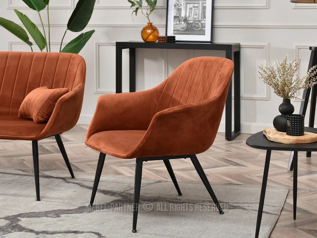 Fotoliu Osmol F (cupru + negru). Promo -8%. 1110362