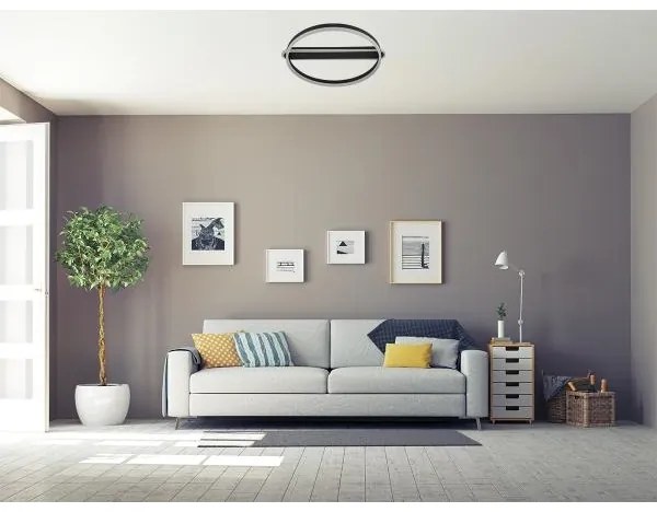 Plafonieră LED dimmabilă, 60W, 230V, 3000-6500K, cu telecomandă