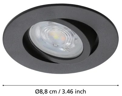 Corp de iluminat LED RGBW încastrat dimabil SALICETO-Z LED/5W/230V Eglo 99669