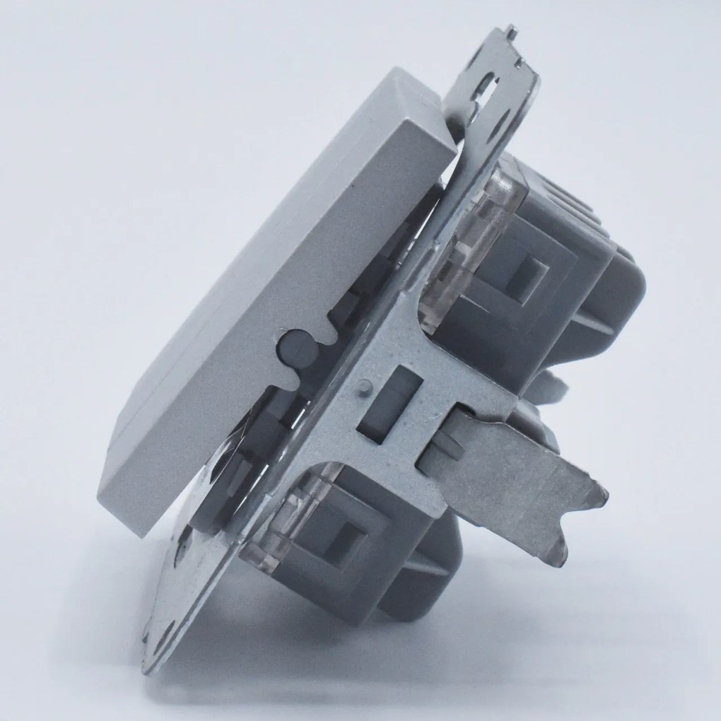 Intrerupator triplu, 10A, IP20, Argintiu, Panasonic Arkedia Slim/Karre Plus