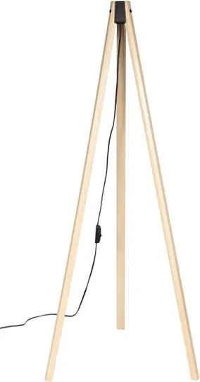 Brilagi - Lampă LED de podea CERIA 1xE27/60W/230V Ø 35 cm bej